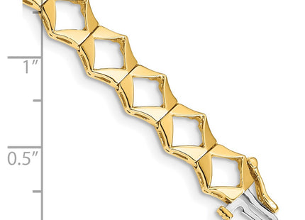 14k Yellow Gold Bracelets Style X900 - Classique Jewelry Inc.