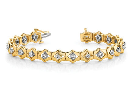 14k Yellow Gold Bracelets Style X900 - Classique Jewelry Inc.