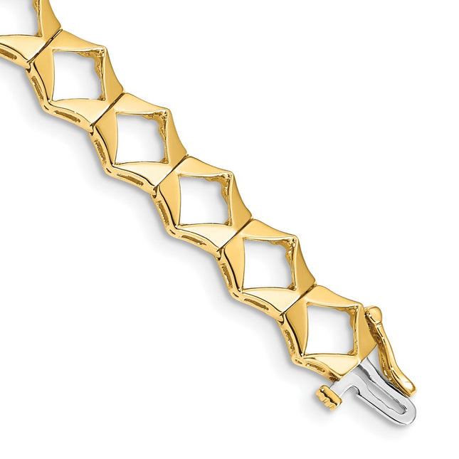 14k Yellow Gold Bracelets Style X900 - Classique Jewelry Inc.