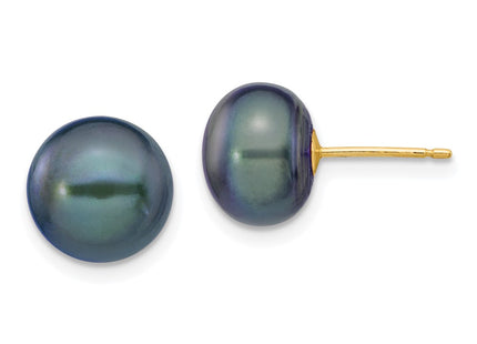 14k Yellow Gold Earrings Style X90BB - Classique Jewelry Inc.