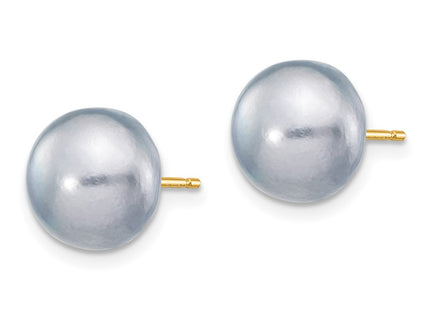 14k Yellow Gold Earrings Style X90BG - Classique Jewelry Inc.