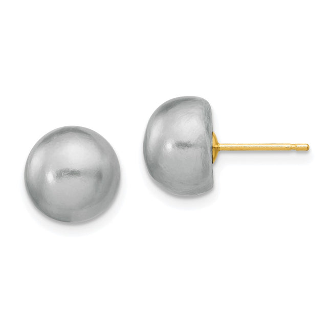 14k Yellow Gold Earrings Style X90BG - Classique Jewelry Inc.