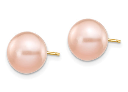 14k Yellow Gold Earrings Style X90BPI - Classique Jewelry Inc.