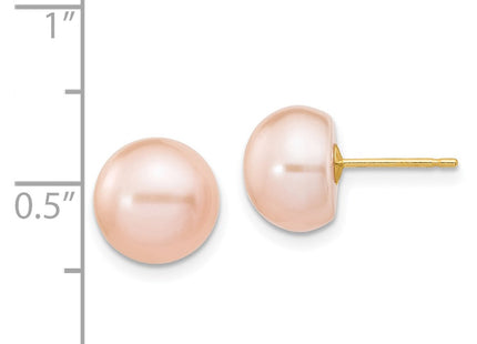 14k Yellow Gold Earrings Style X90BPI - Classique Jewelry Inc.