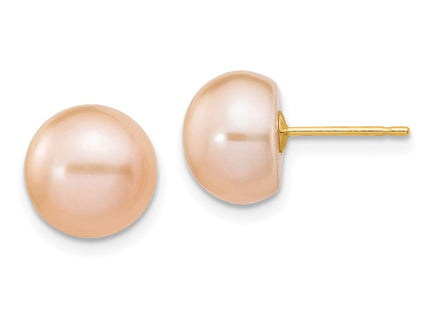 14k Yellow Gold Earrings Style X90BPI - Classique Jewelry Inc.