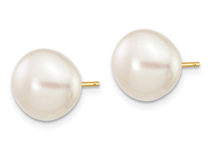 14k Yellow Gold Earrings Style X90BW - Classique Jewelry Inc.