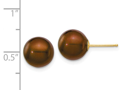 14k Yellow Gold Earrings Style X90PC - Classique Jewelry Inc.