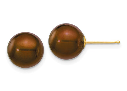 14k Yellow Gold Earrings Style X90PC - Classique Jewelry Inc.