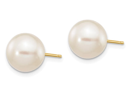 14k Yellow Gold Earrings Style X90PW - Classique Jewelry Inc.