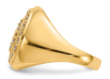 14k Yellow Gold Jewelry Style X9425AA - Classique Jewelry Inc.