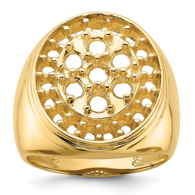 14k Yellow Gold Rings Style X9426 - Classique Jewelry Inc.