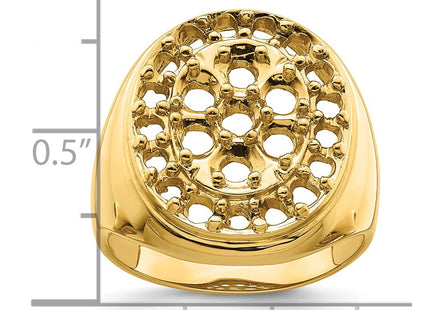14k Yellow Gold Rings Style X9427 - Classique Jewelry Inc.