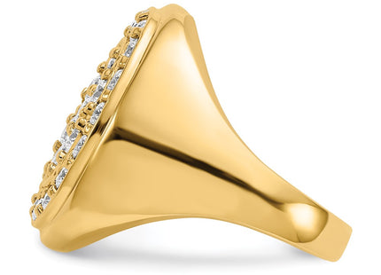 14k Yellow Gold Jewelry Style X9427AA - Classique Jewelry Inc.