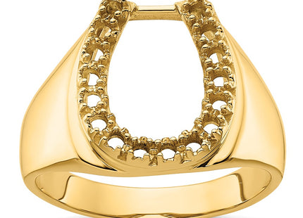14k Yellow Gold Rings Style X9460 - Classique Jewelry Inc.