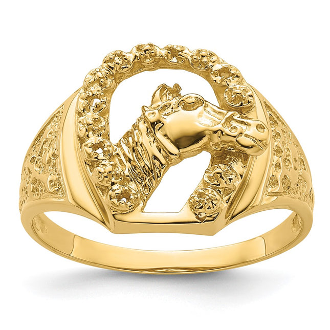 14k Yellow Gold Rings Style X9463 - Classique Jewelry Inc.