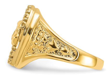 14k Two-tone Rings Style X9464 - Classique Jewelry Inc.
