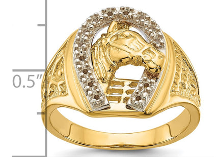 14k Two-tone Rings Style X9464 - Classique Jewelry Inc.