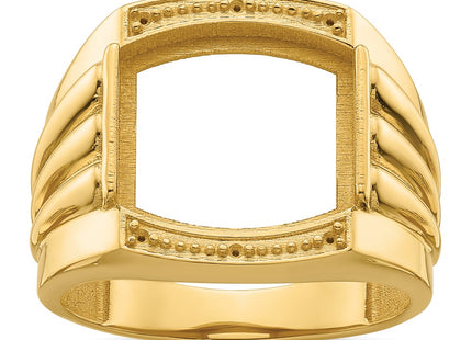 14k Yellow Gold Rings Style X9471 - Classique Jewelry Inc.