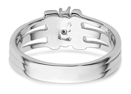 14k White Gold Ring Mounting (Style X9613)