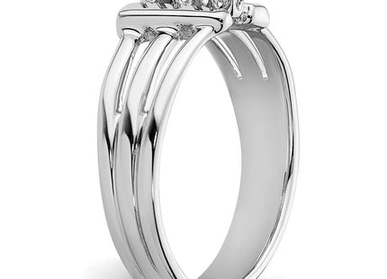 14k White Gold Ring Mounting (Style X9613)