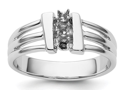 14k White Gold Ring Mounting (Style X9613)
