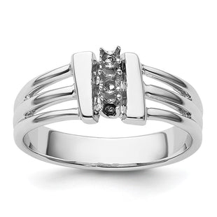14k White Gold Ring Mounting (Style X9613)