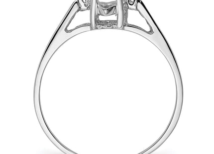14k White Gold Rings Style X9671 - Classique Jewelry Inc.