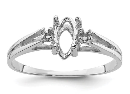 14k White Gold Rings Style X9671 - Classique Jewelry Inc.