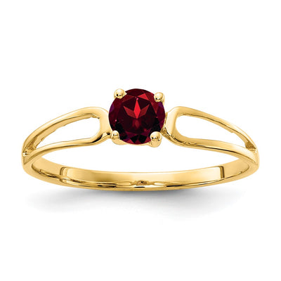 14K Garnet ring