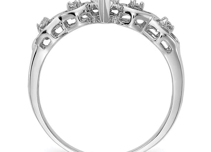 14k White Gold Jewelry Style X9699BT - Classique Jewelry Inc.