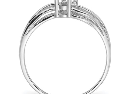 14k White Gold Rings Style X9707 - Classique Jewelry Inc.