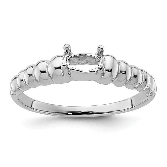 14k White Gold Rings Style X9711 - Classique Jewelry Inc.