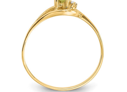 14k Yellow Gold Rings Style X9712PE - Classique Jewelry Inc.