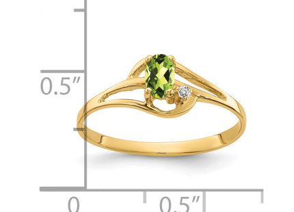 14k Yellow Gold Rings Style X9712PE - Classique Jewelry Inc.