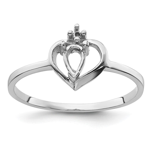 14k White Gold Rings Style X9715 - Classique Jewelry Inc.