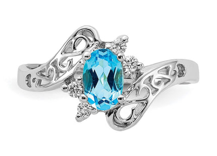 14k White Gold Rings Style X9734 - Classique Jewelry Inc.