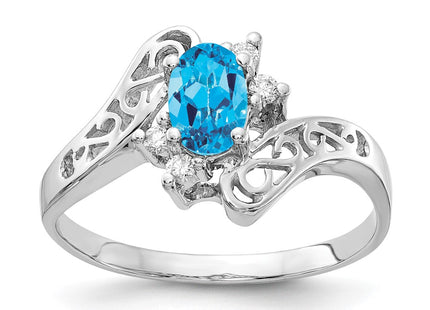 14k White Gold Rings Style X9734 - Classique Jewelry Inc.