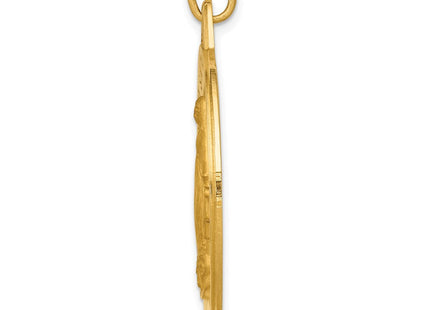 14k Miraculous Medal Pendant (Style XAC209)
