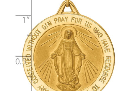 14k Yellow Gold Pendants Style XAC209 - Classique Jewelry Inc.