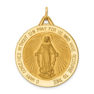 14k Yellow Gold Pendants Style XAC209 - Classique Jewelry Inc.