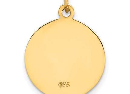 14k Yellow Gold Pendants Style XAC214 - Classique Jewelry Inc.