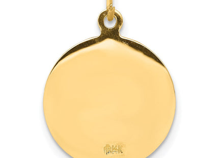 14k Sacred Heart of Jesus Medal Charm (Style XAC220)