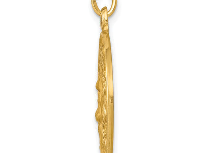 14k Yellow Gold Pendants Style XAC222 - Classique Jewelry Inc.