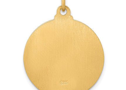 14k Yellow Gold Pendants Style XAC222 - Classique Jewelry Inc.
