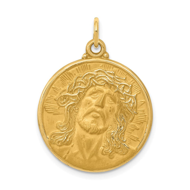 14k Yellow Gold Pendants Style XAC222 - Classique Jewelry Inc.