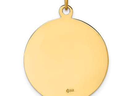 14k Yellow Gold Pendants Style XAC226 - Classique Jewelry Inc.