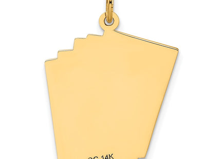 14k Yellow Gold Jewelry Style XAC334 - Classique Jewelry Inc.