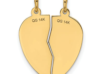 14k Break-apart I LOVE YOU Charm