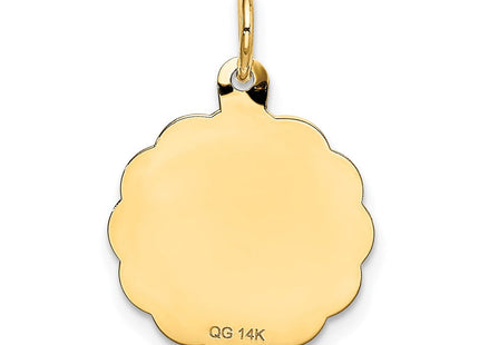 14K Happy 10th ANNIVERSARY Charm (Style XAC578)