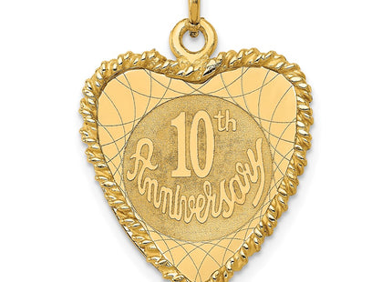 14K gold charm